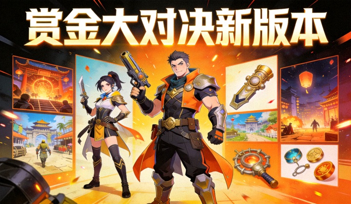 赏金大对决新版本画面渲染美术插画展示
