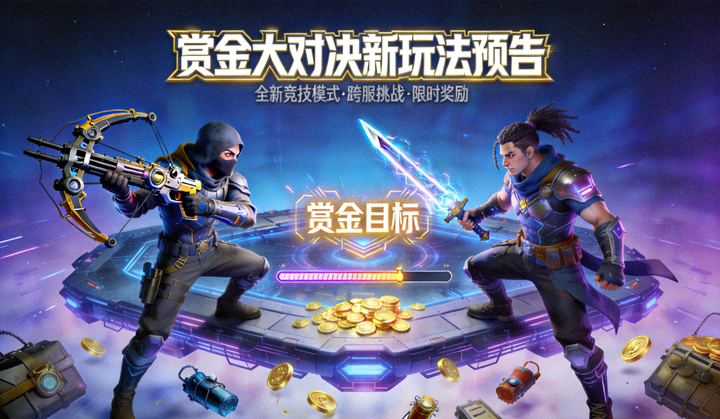 赏金大对决新玩法预告概念设定图